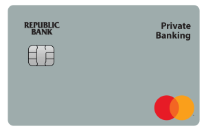 Gray Debit Card